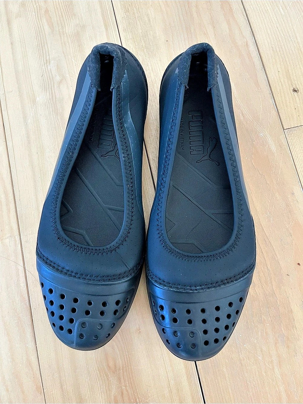 Puma Catch Soleil Ballerina Women's Black Flats US 7 - Picture 3 of 5